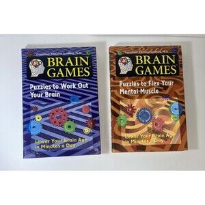 Puzzles to Work Out Your Brain by Publications International Ltd. Book set